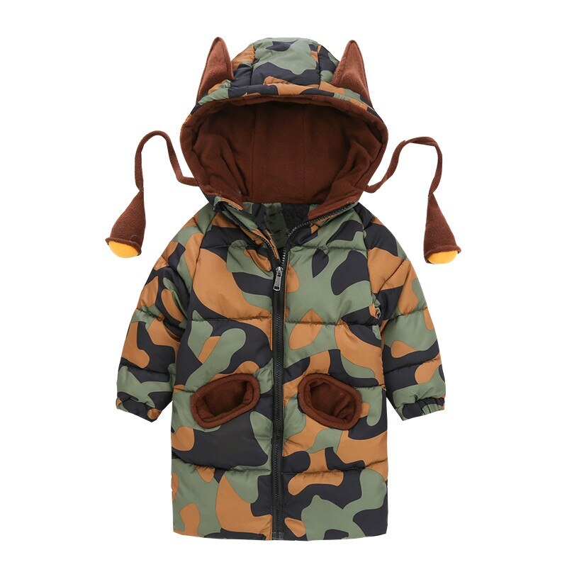Winter Camouflage Overcoat