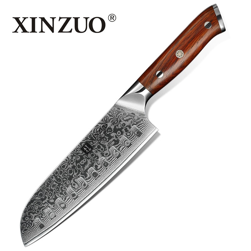 Kitchen Damascus Steel Knife Set