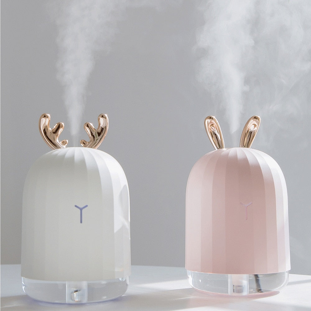 Ultrasonic Air Humidifier LED Night Lamp