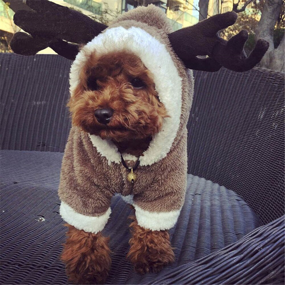 Elk Cosplay Dog Suit