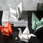 Ceramic Origami Animal Sculpture