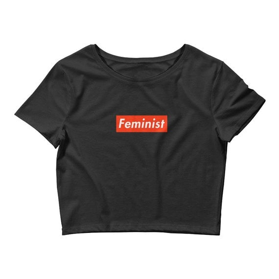 Feminist Crop T-shirt