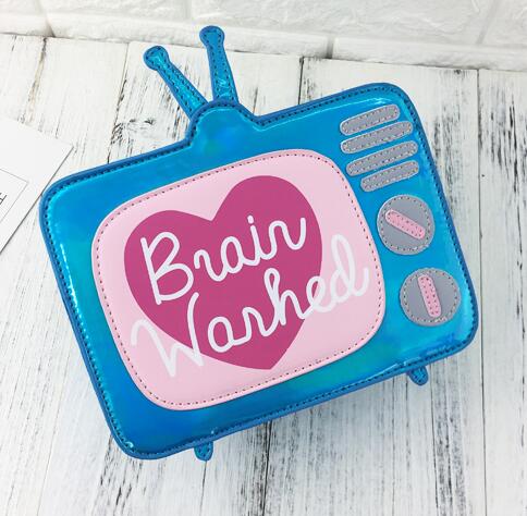 Cartoon TV Crossbody Bag