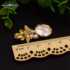 Natural Fresh Water Pearl Earrings