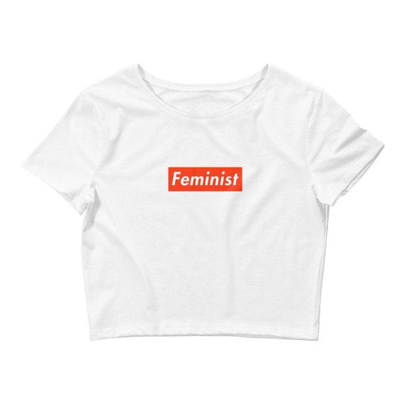 Feminist Crop T-shirt