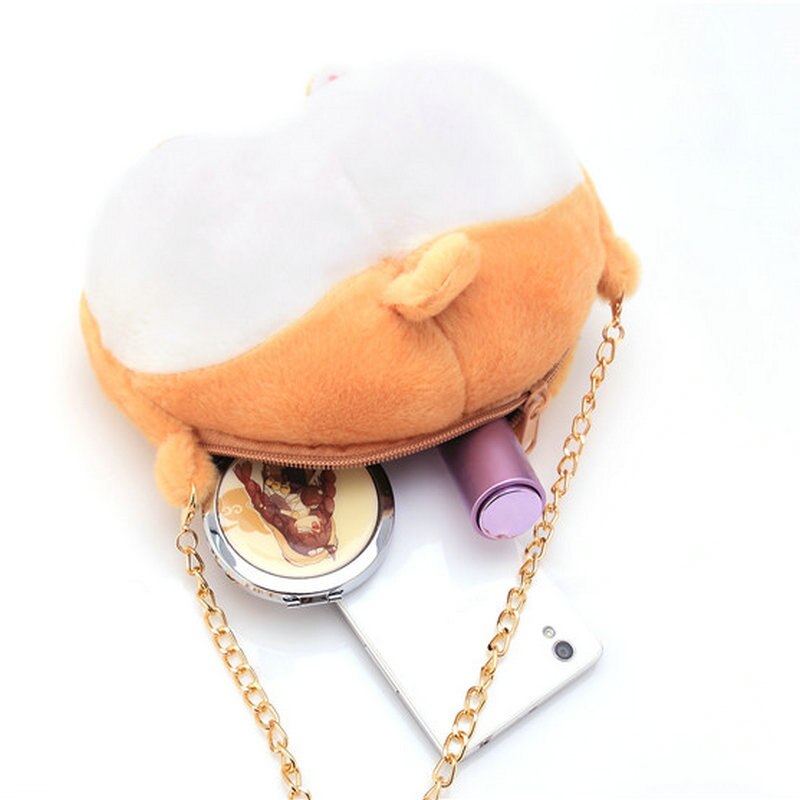 Corgi ass Shape Coin Purse
