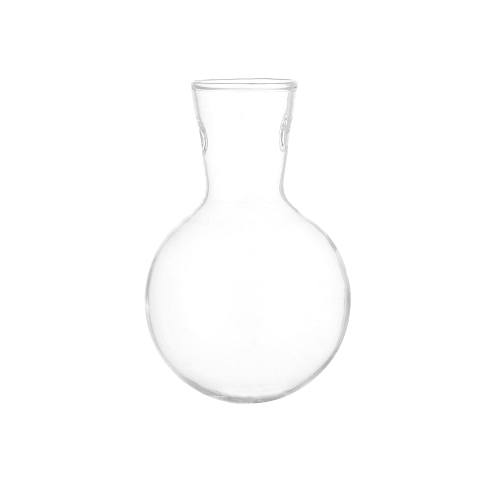 Glass and Wood Vase