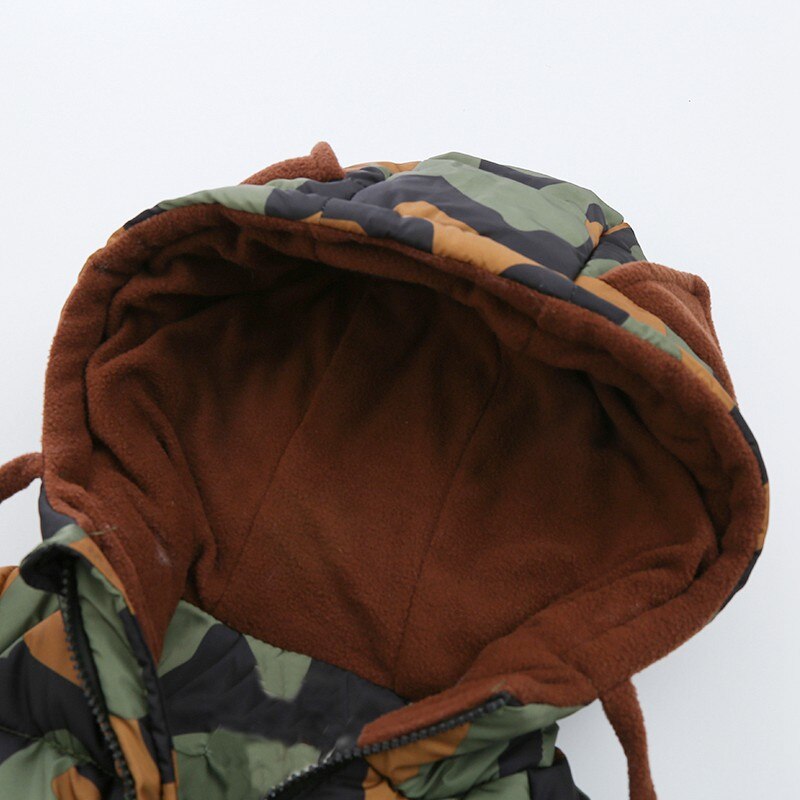 Winter Camouflage Overcoat