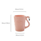 Pink Flamingo Teapot Set