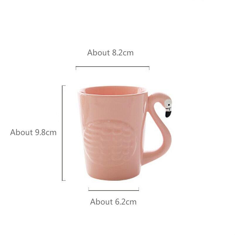 Pink Flamingo Teapot Set