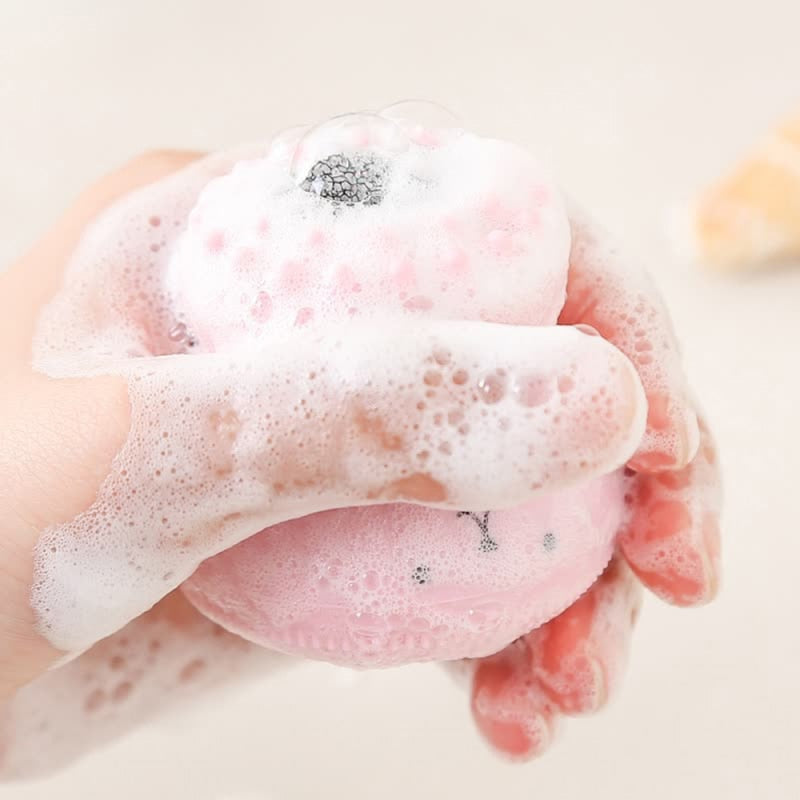 Pink Octopus Facial Brush