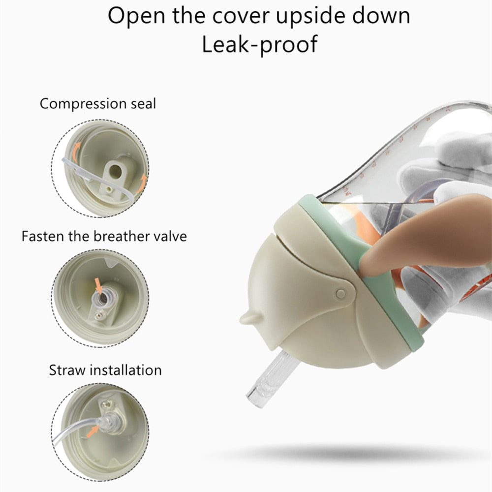 Baby Bottle Handle/Shoulder Strap Cup