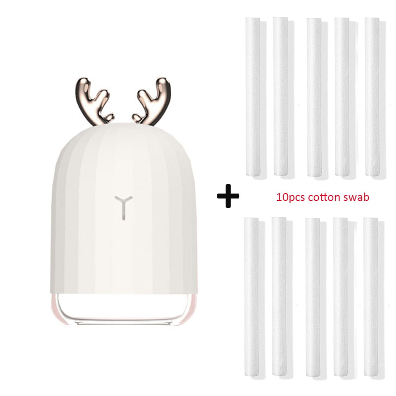 Ultrasonic Air Humidifier LED Night Lamp