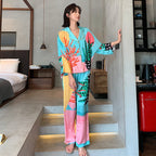 Pyjamas Femme Satin Sleepwear