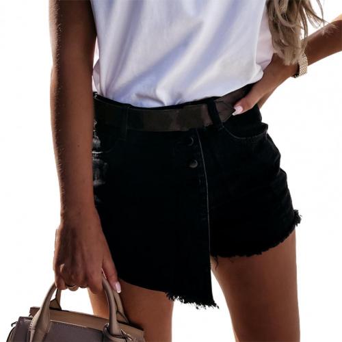 Asymetric Denim Short