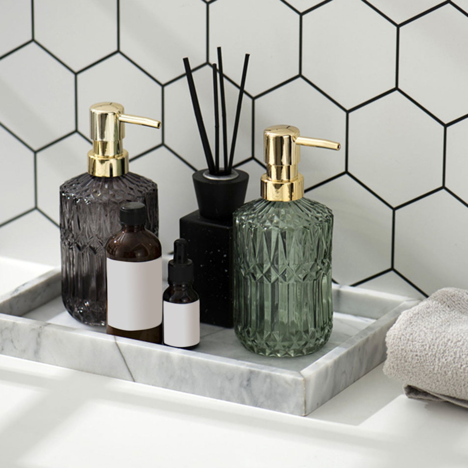 400ML Soap Dispenser Glass