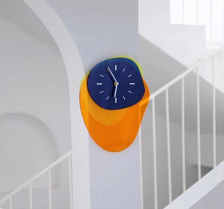 Acrylic Irregular Wall Clock