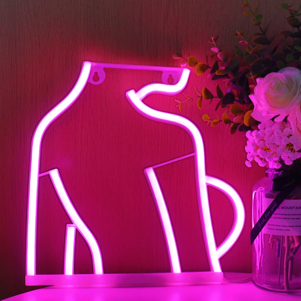Naked Girls LED Neon Light