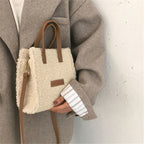 Shoulder Lamb Wool Bag