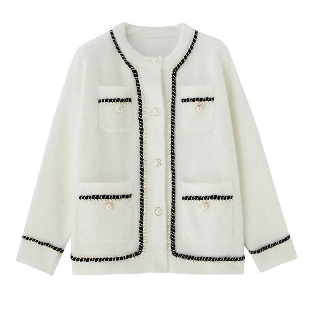 White  Tweed Jacket