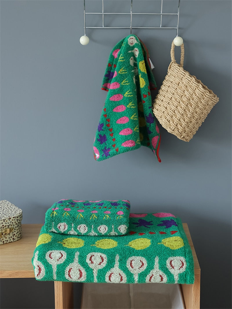 Japanese Cotton  Bath Towels