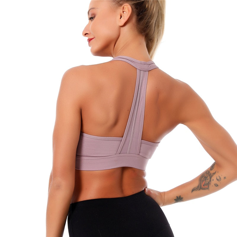 Solid Tank Top  Bra