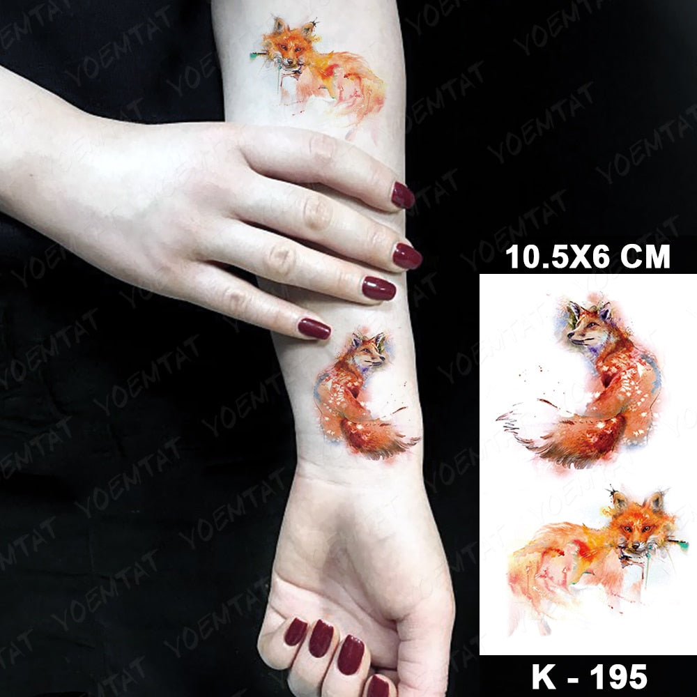 Butterfly Tattoo Waterproof Sticker