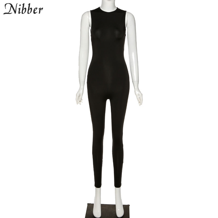 Basic Bodycon Jumpsuit