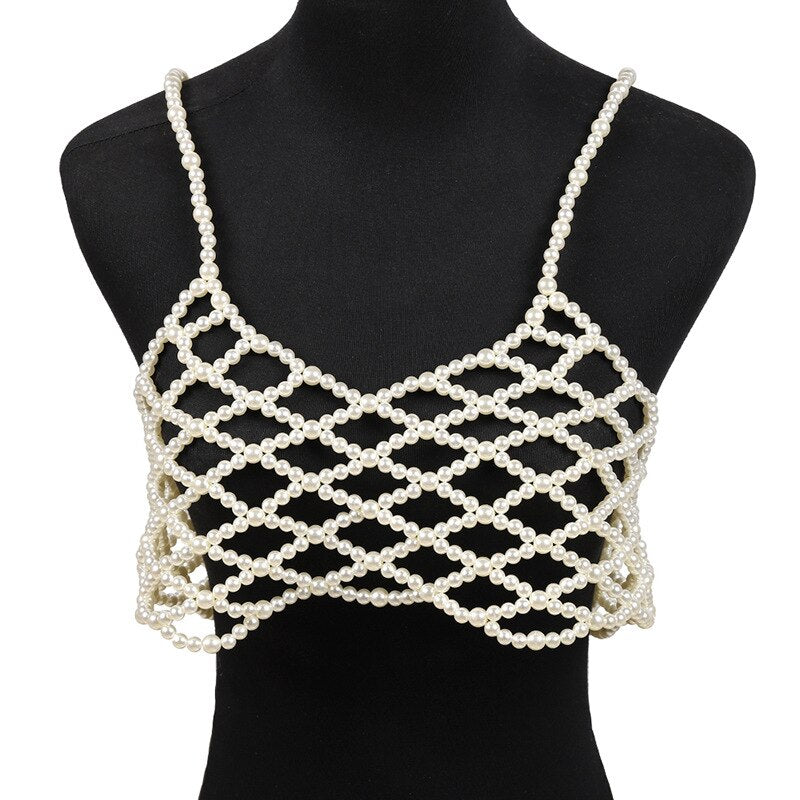 Pearl Top Bra