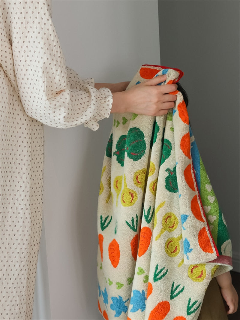 Japanese Cotton  Bath Towels