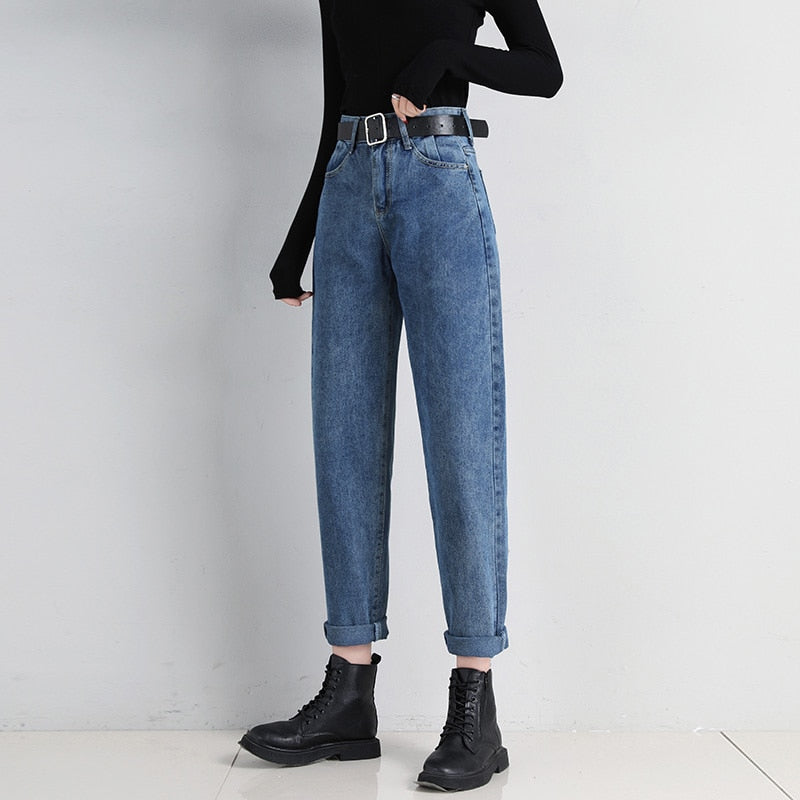Mom Jeans High Waist Denim