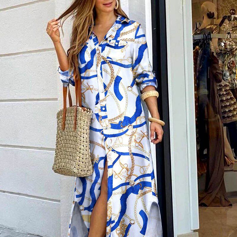 Long Shirt Dress Print