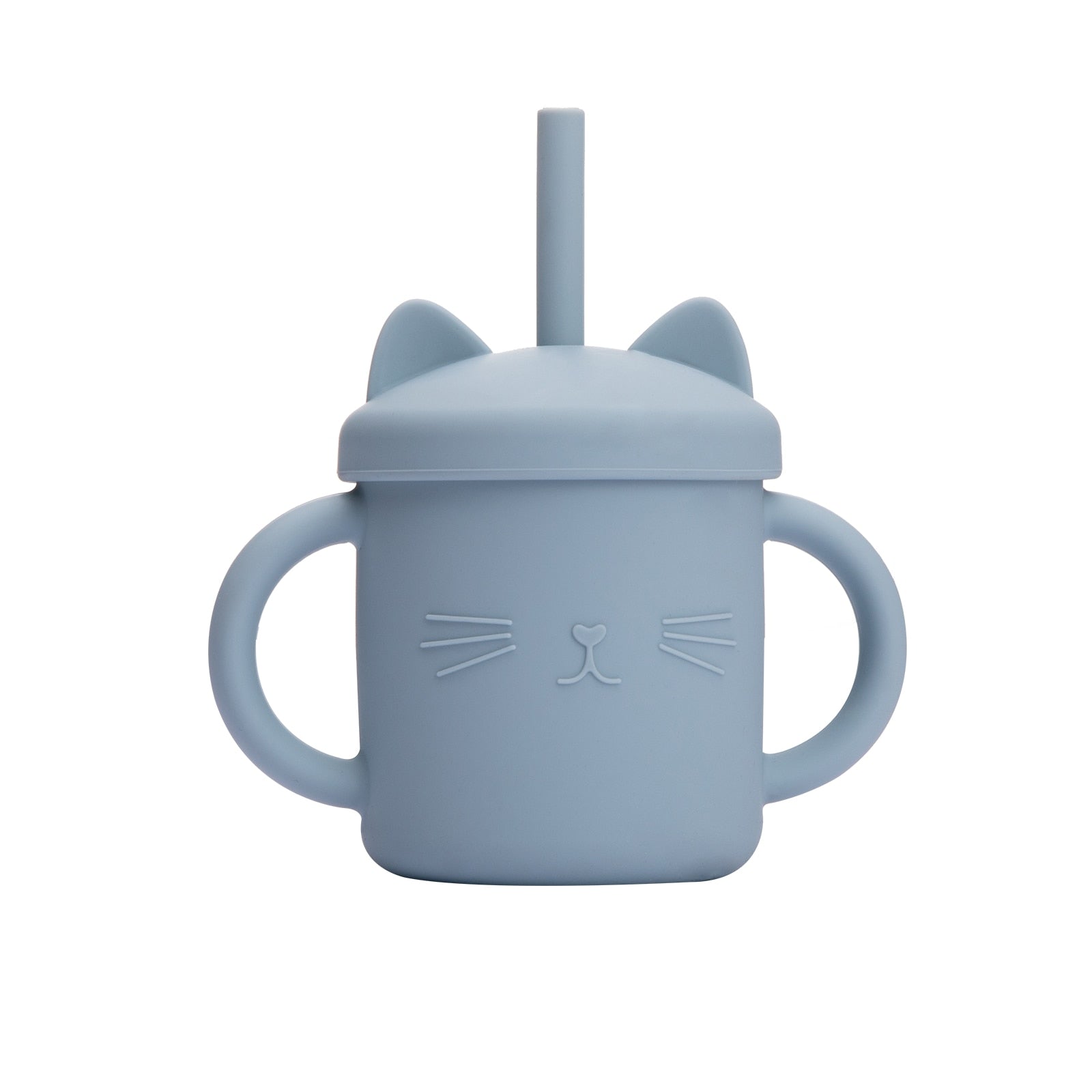 Cute Cat Sippy Cup Silicone