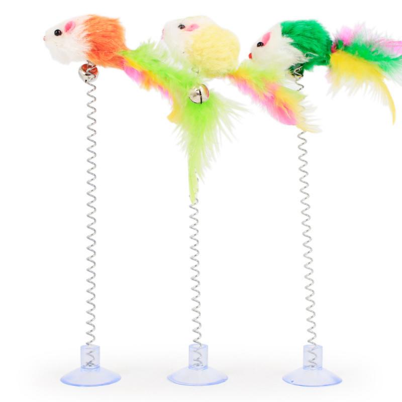Cat Toys Mouse Feather