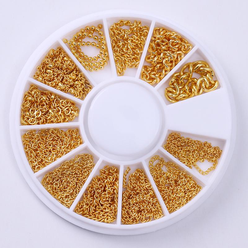 Mixed Nail Rhinestone Nail Art