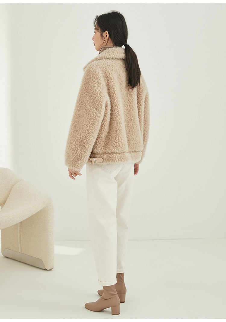 Sheep Fur Wool Jacket