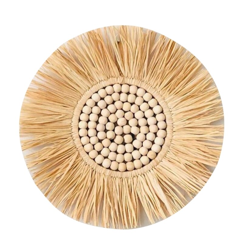Rattan Hanging Mirror