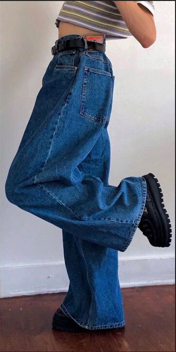 Boot Cut Wide Leg Jean