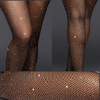 Rhinestones Shiny Tights