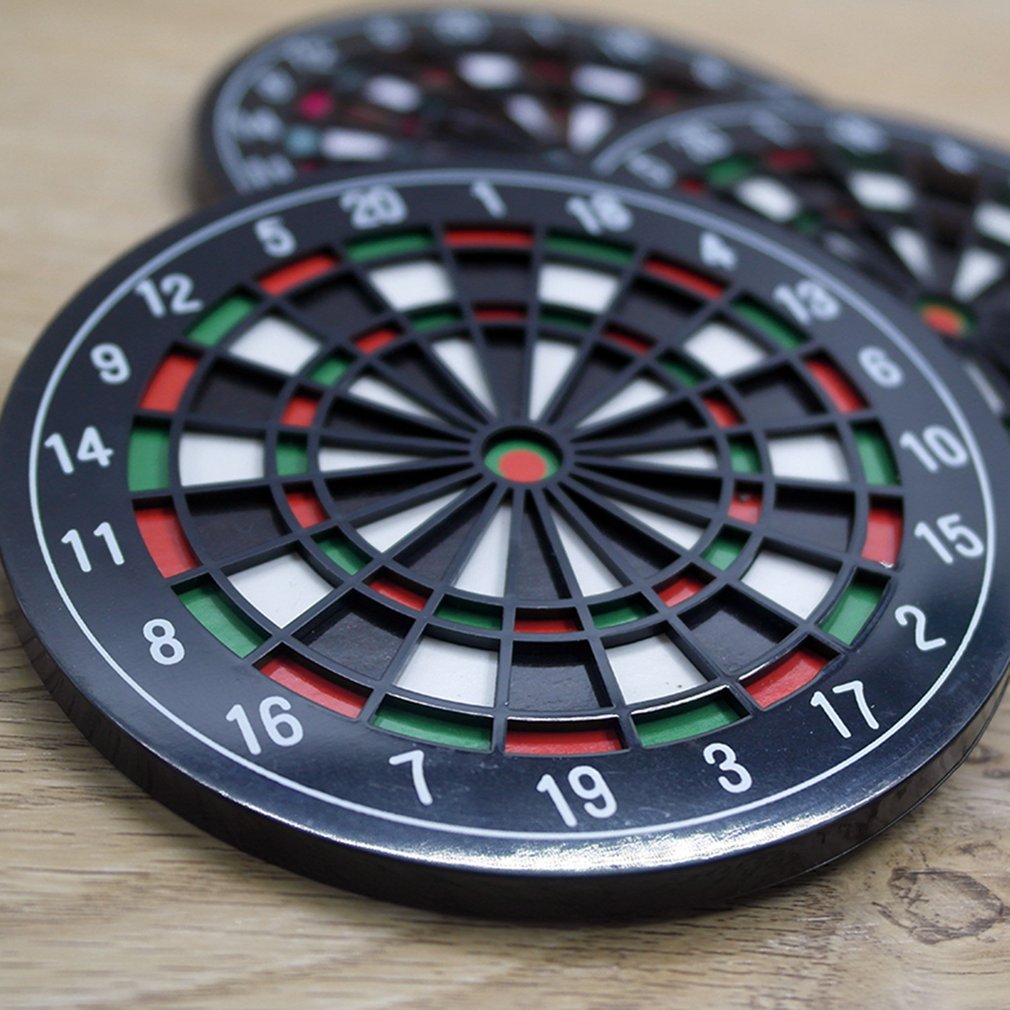 Dart-Board Drink Coasters