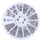 Mixed Nail Rhinestone Nail Art