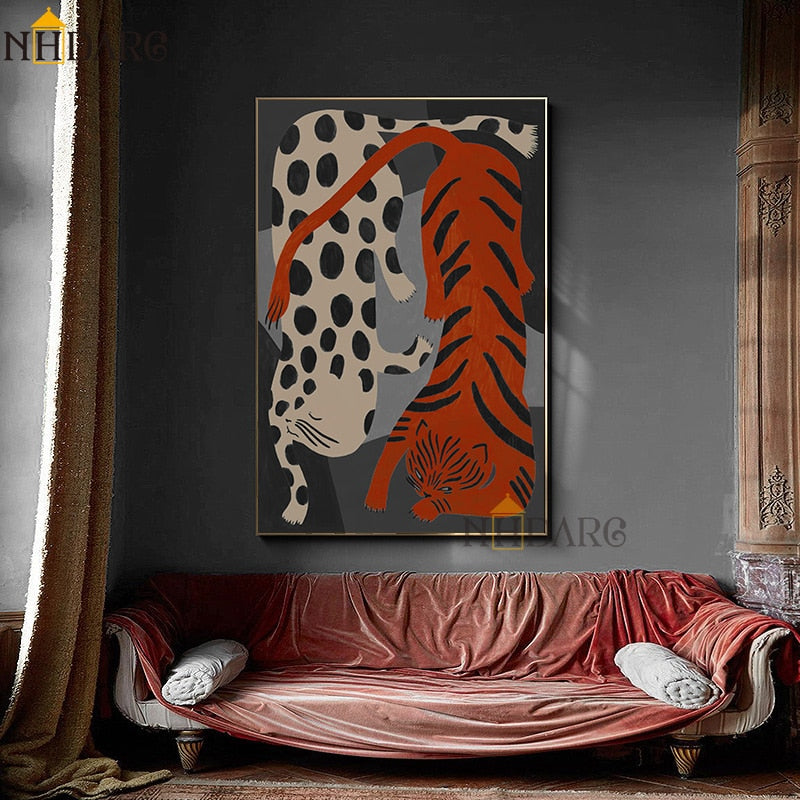 Tiger Canvas Printing Wall Art