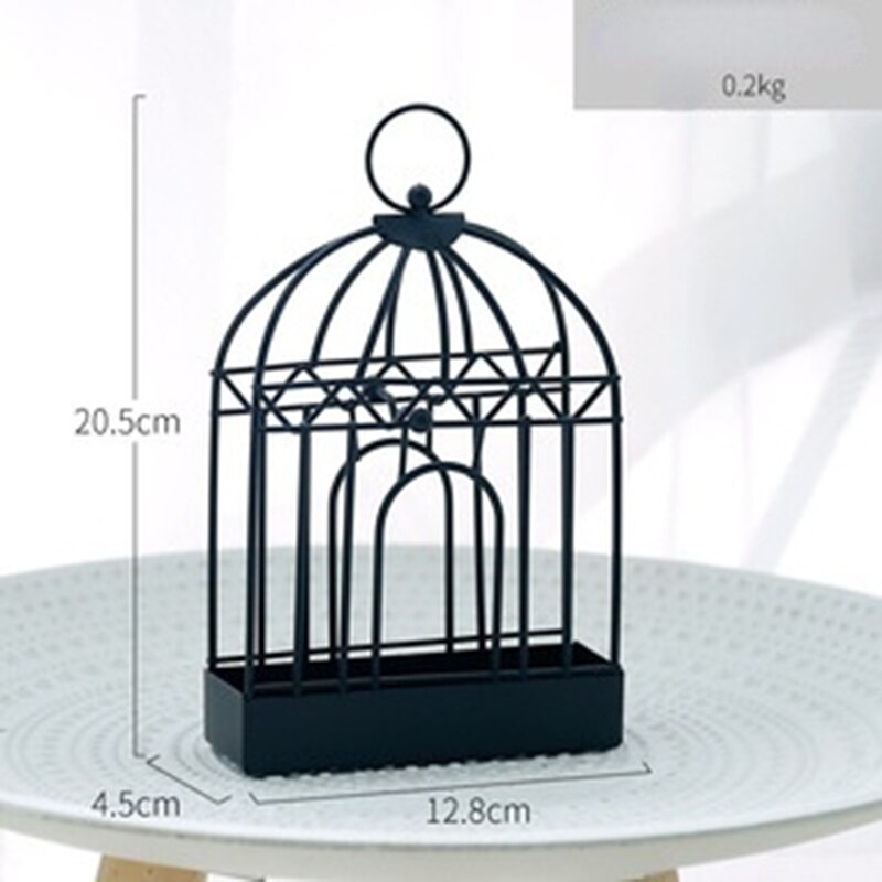 Iron Golden Bird Cage Mosquito Coil Holder