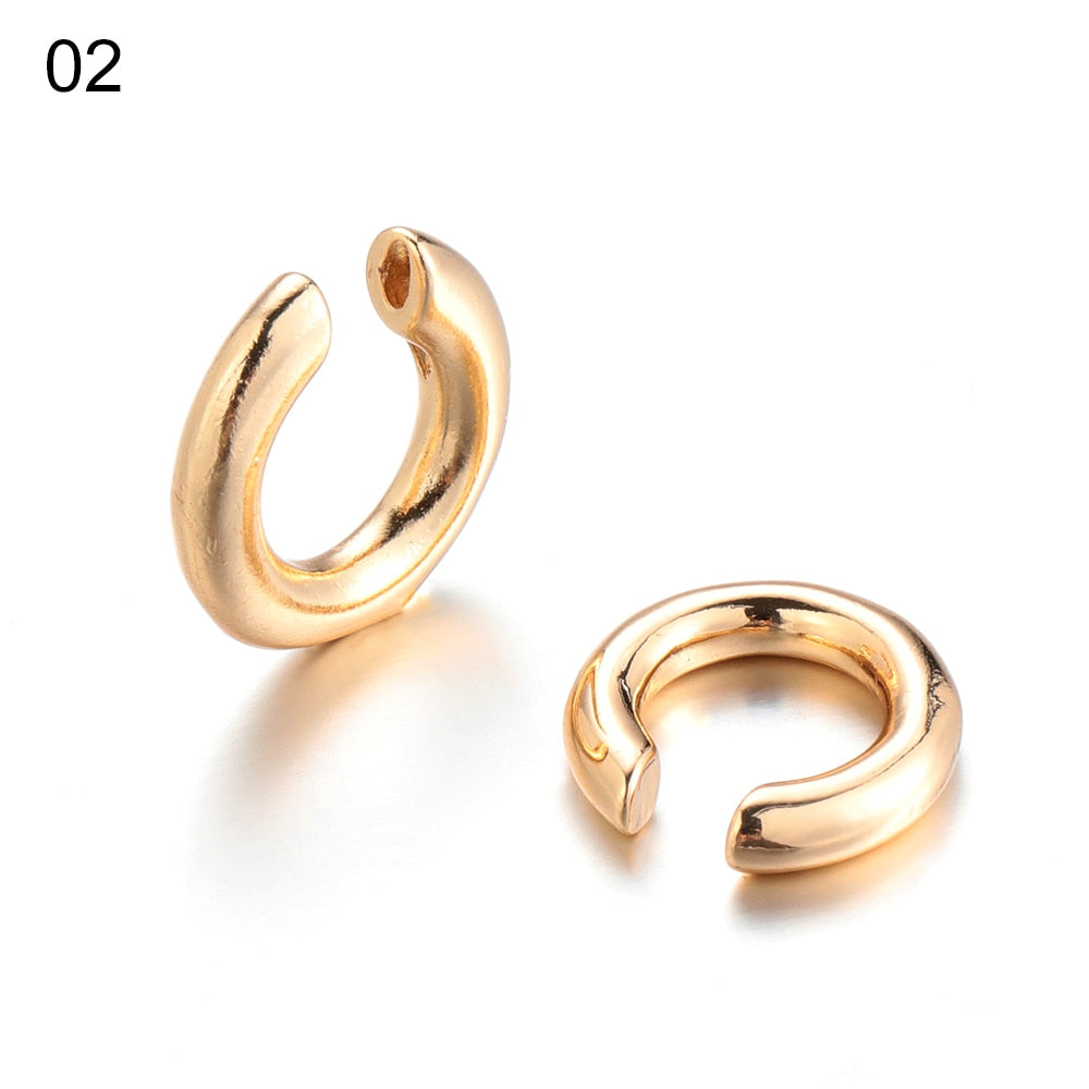 Mix Ear Cuff  Pearl Earring