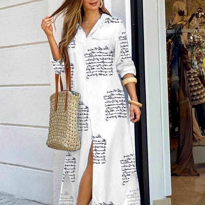 Long Shirt Dress Print