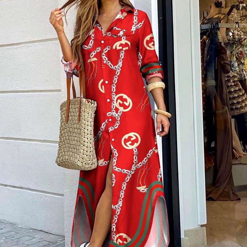 Long Shirt Dress Print