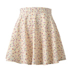 Floral Print Mini Skirt