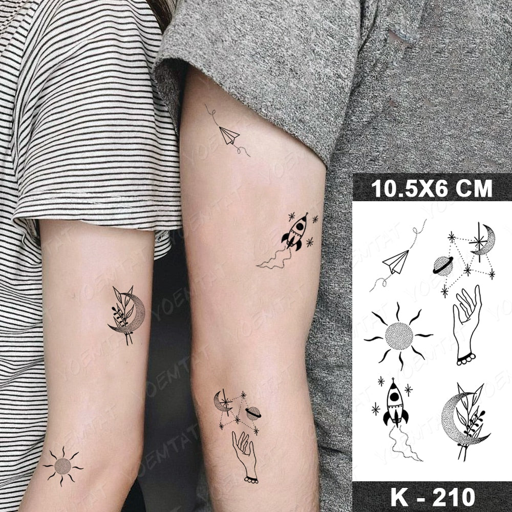 Butterfly Tattoo Waterproof Sticker
