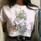 Studio Ghibli Spirited Away Print T-shirt Women