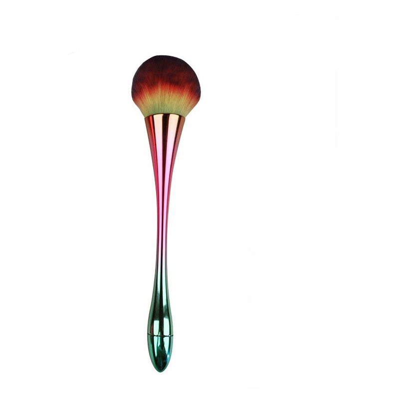Rose Gold Foundation Powder Blush Brush